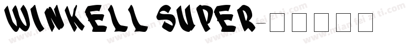 winkell super字体转换